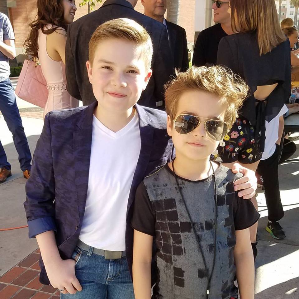 With Elias from Fuller House